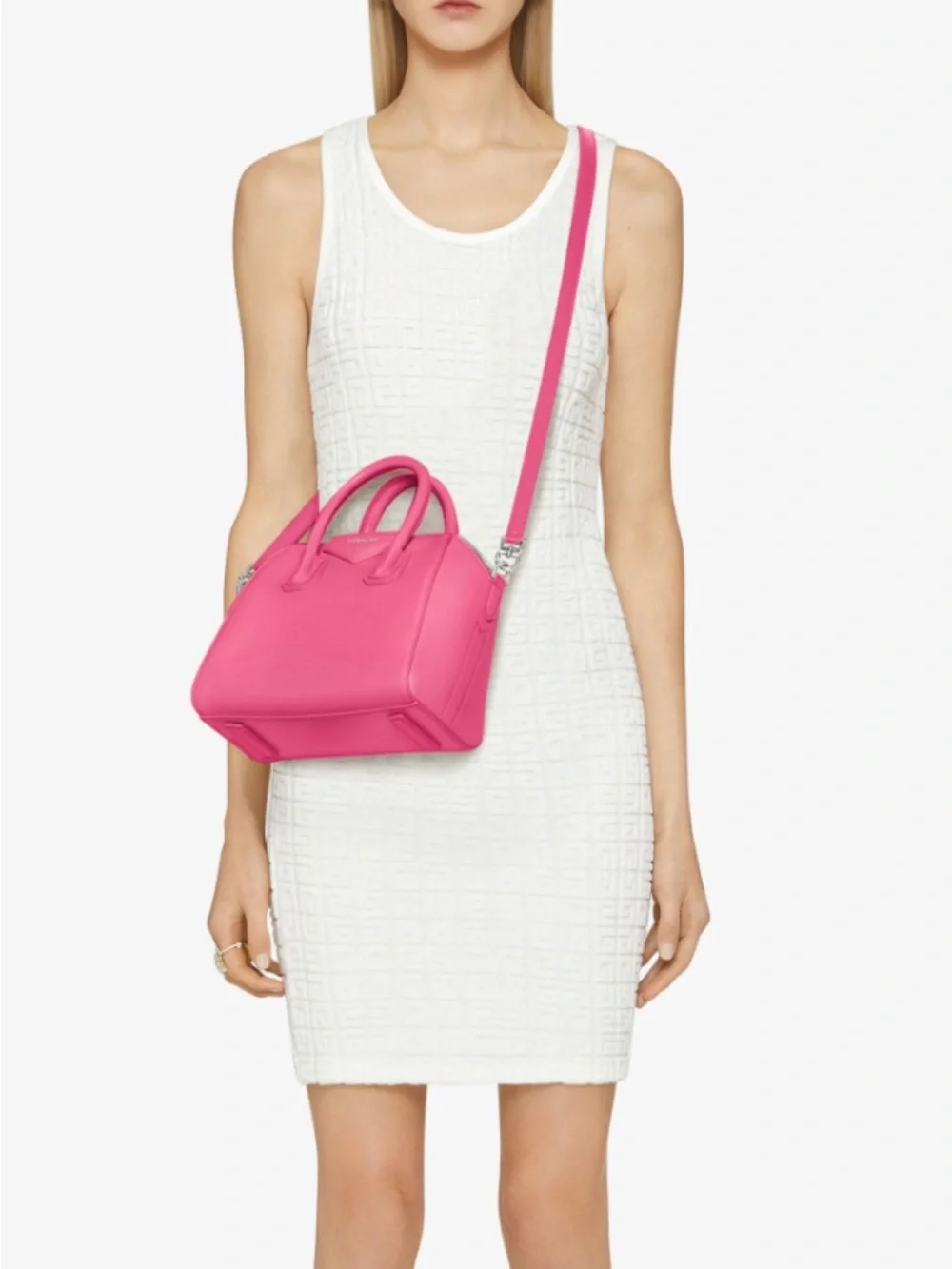 Givenchy Pink Antigona Mini Satchel
